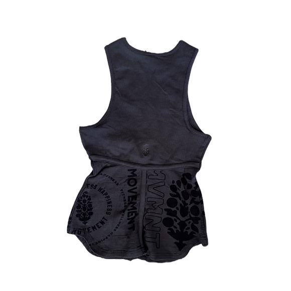 Free People NWOT Headstart Logo Tank Top - Picture 3 of 5